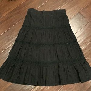 H&M black skirt